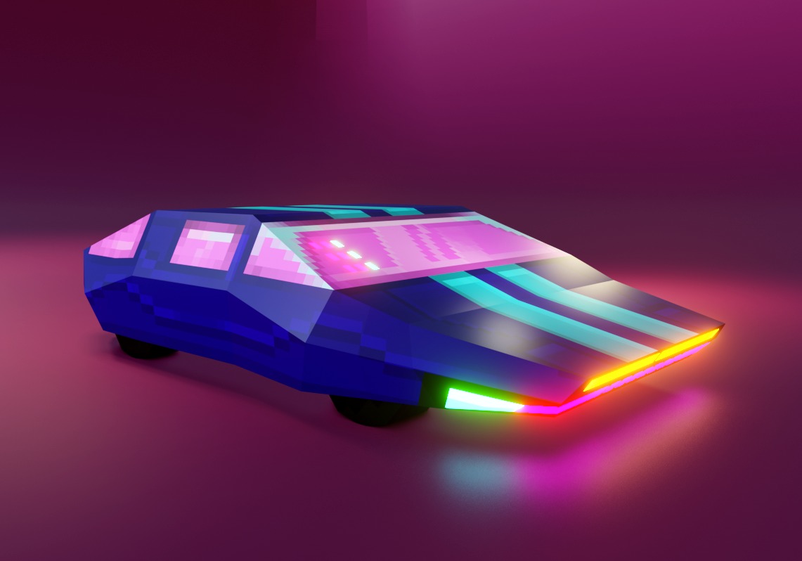 Pixel car
