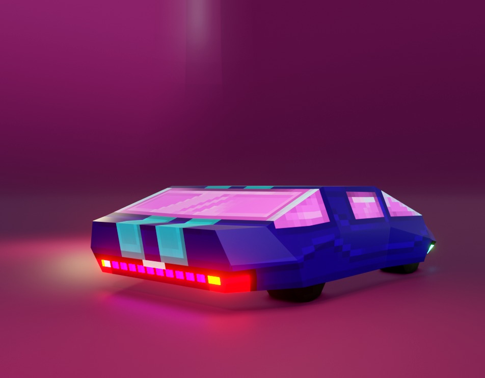 Pixel car